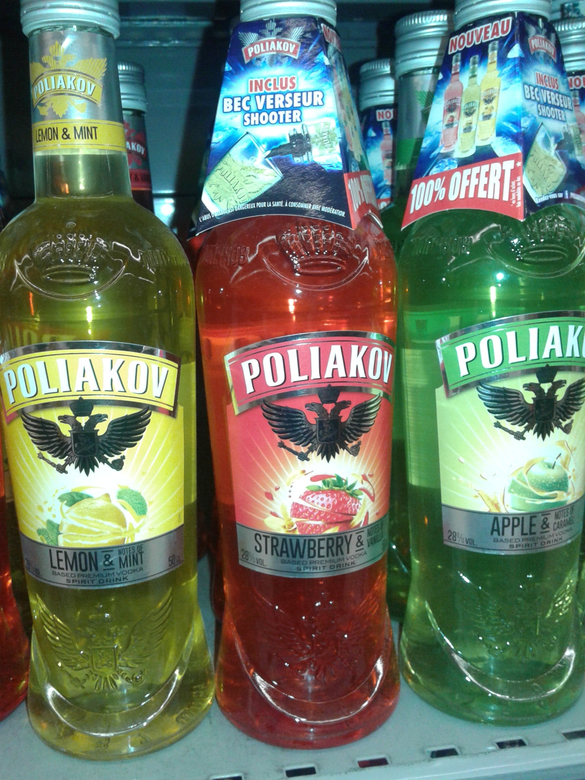 Cocktail Vodka Poliakov 100% Remboursé en 2 Bons (30/06)